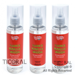 FIJADOR DE MAQUILLAJE UNIVERSAL 105ML (PACK X 3 UNID)